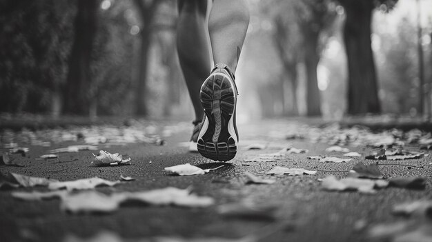 Healthy couple woman running men jogging in nature