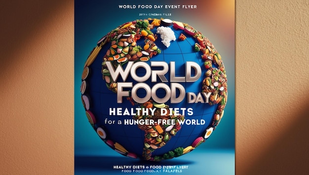 Photo healthy diets for a hungerfree world world food day event join us for global food celebration