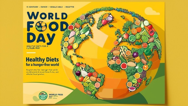 Photo healthy diets for a hungerfree world world food day event join us for global food celebration