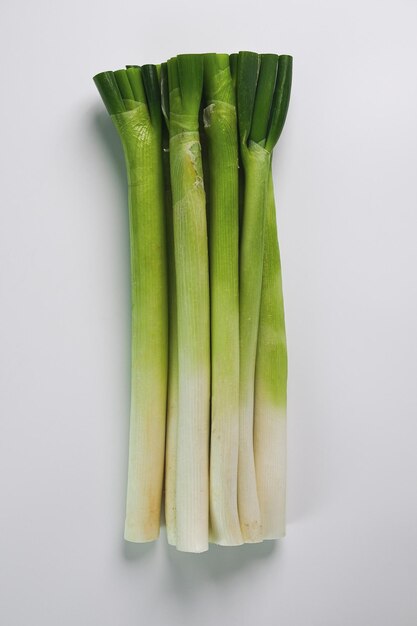 Healthy and fresh tasty vegetables green onion