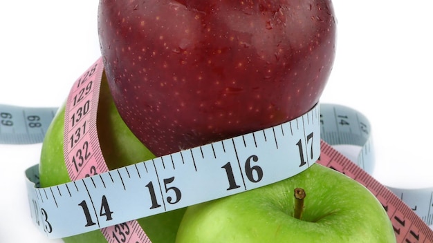 Healthy Fruit Apple and Measurement