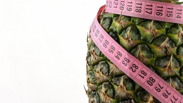 Healthy Fruit Pineapple and Measurement