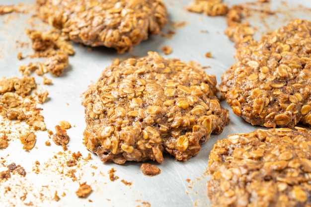 healthy natural cookie made from oats