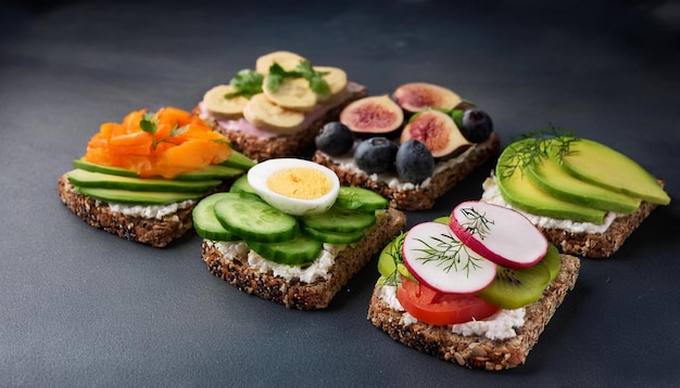 healthy and nutritious sandwiches