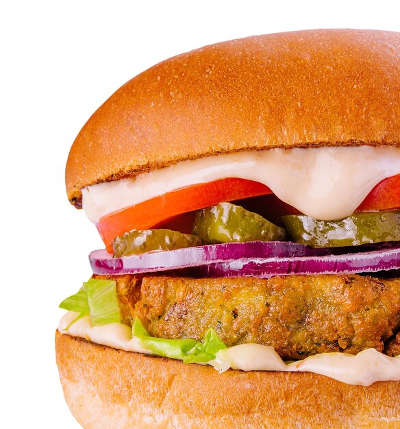 Healthy Vegan Vegetarian Meat Free Burger