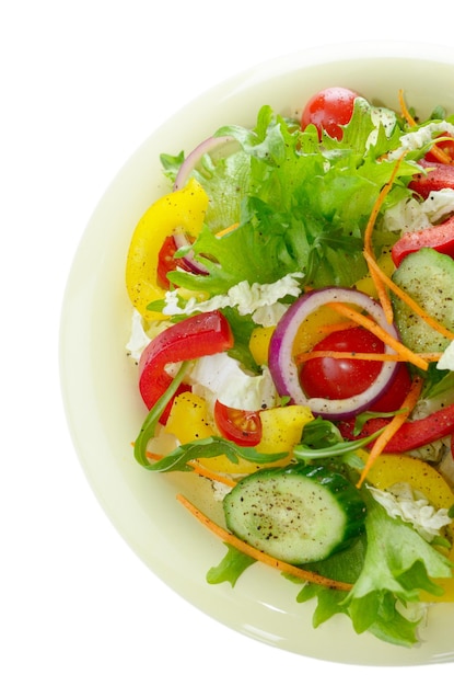 Healthy vegetable fresh organic salad