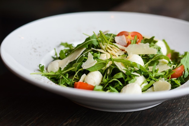 Healthy vegetable salad for lunch