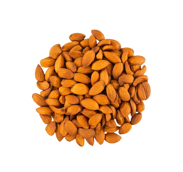 Photo heap of almond