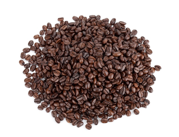 Heap of coffee beans