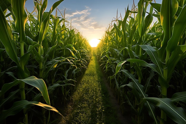 The heart of the heartland cornfields corn photo