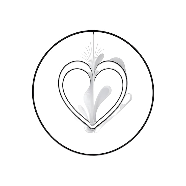 Heart icon for health day