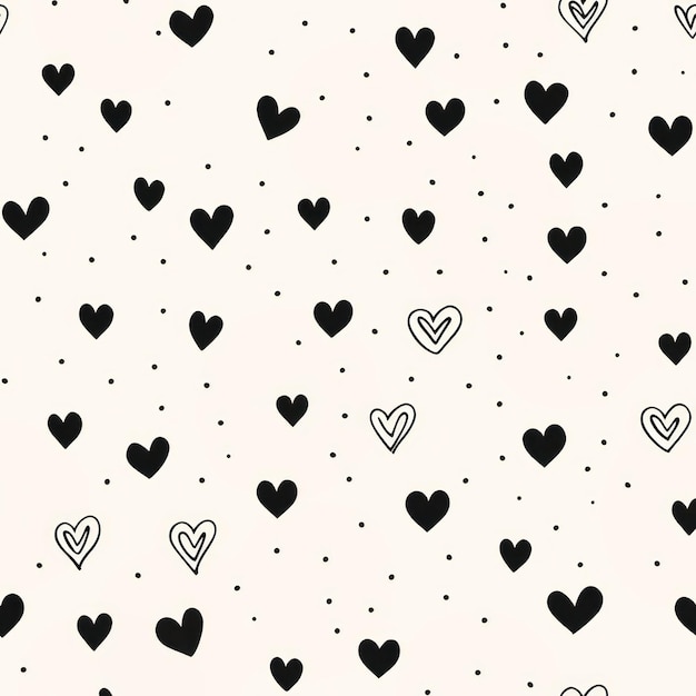 Heart pattern backgrounds paper