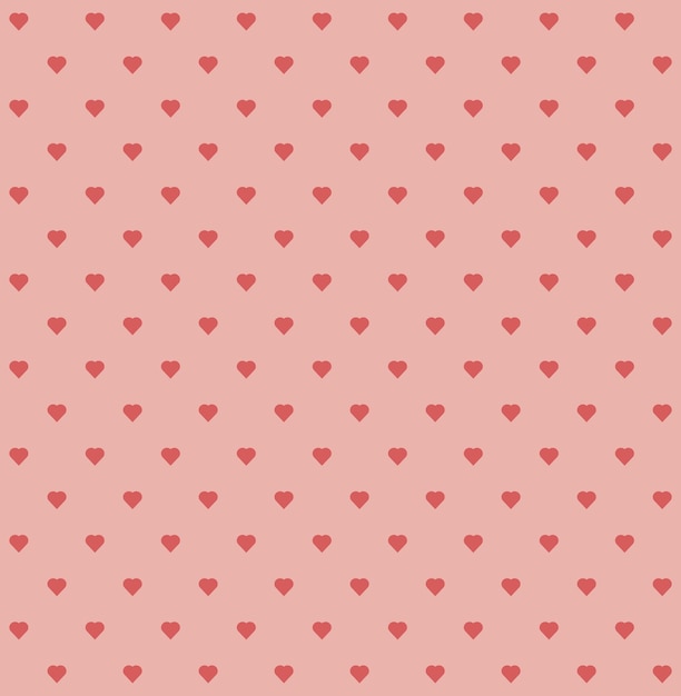 Heart pattern seamless background