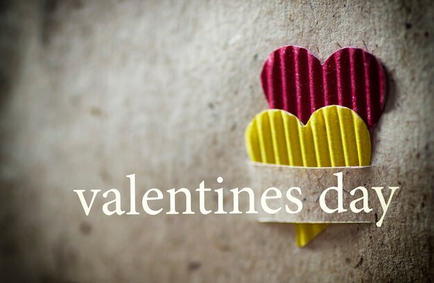 heart shape valentine day paper background