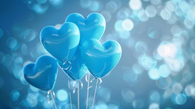 heart shaped lollipops with the light shining on the background