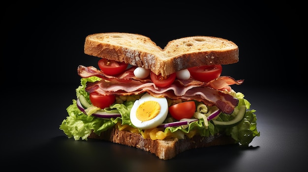 Heartfelt Club Sandwich