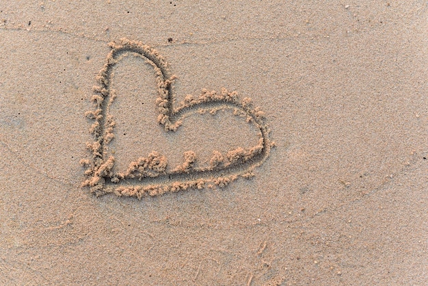 Photo hearth on the beach