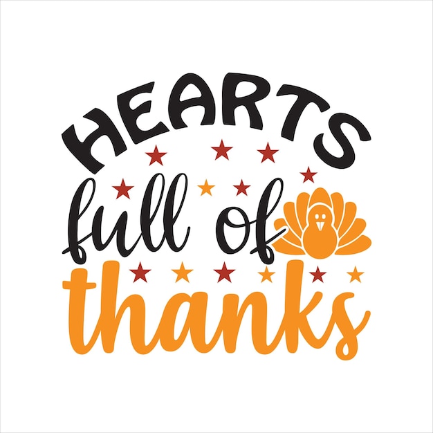 Photo hearts_full_of_thanks_svg_tshirt