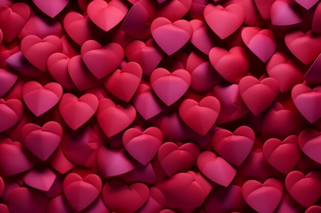 Hearts texture for Valentines Day love symbol background