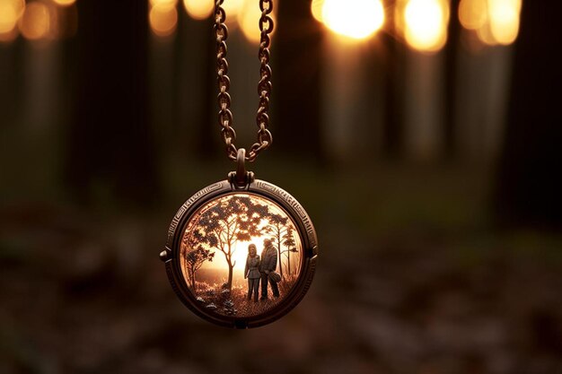 Photo a heartshaped locket with a photo inside love photos680jpg