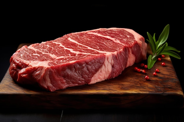 Hearty Steak beef cut Generate Ai