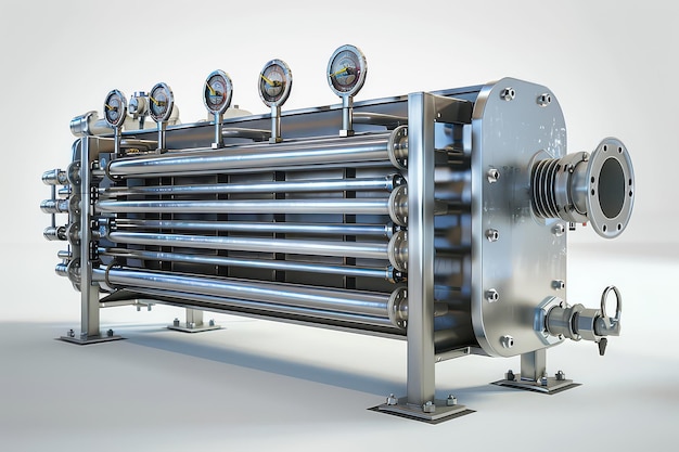 Heat exchanger On Transparent Background