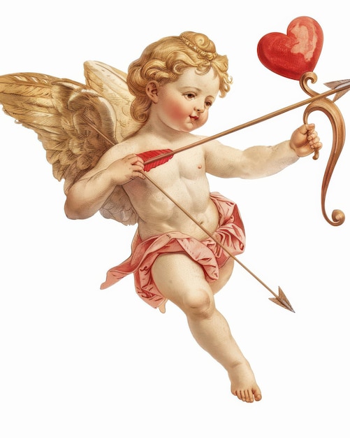 Photo heavenly love cherubs and cupid illustrations