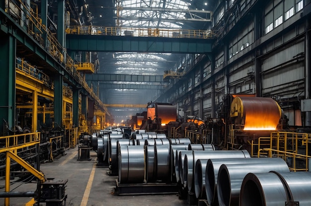 Heavy Industry Steel Production Factory