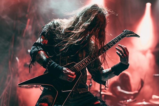 Photo heavy metal and its subgenres a deep dive into the generative ai