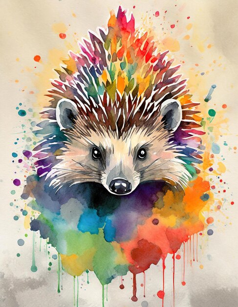 Hedgehog illustration