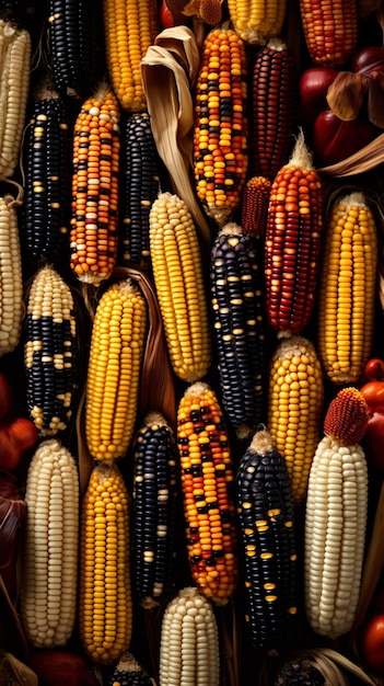 Heirloom corn national geographic AI Generated pictures