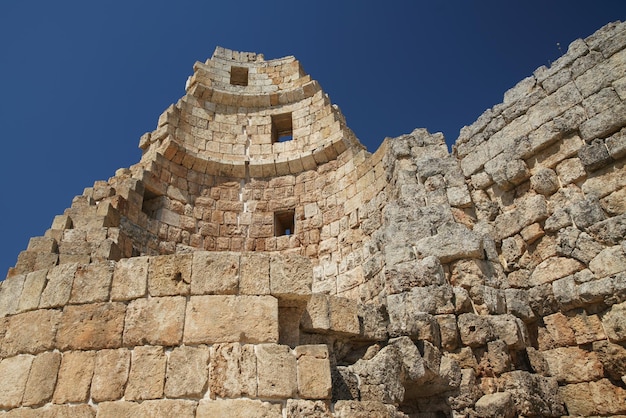 Hellenistic gate in Perge Ancient City in Antalya Turkiye