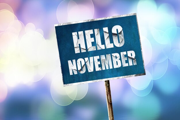 Photo hello november