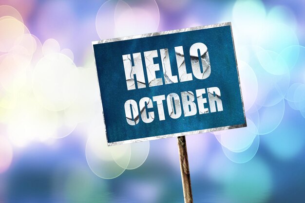 Photo hello october