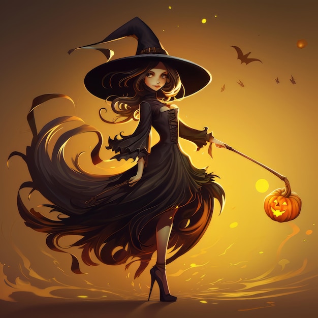 Helloween art design vector