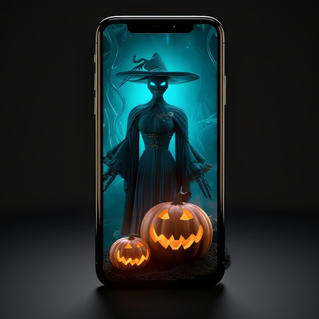 Helloween art design vector