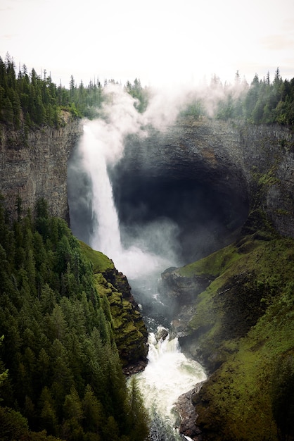 Helmcken Falls waterfall on the Murtle River