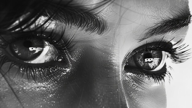 In her eyes you see the world39s beauty reflected