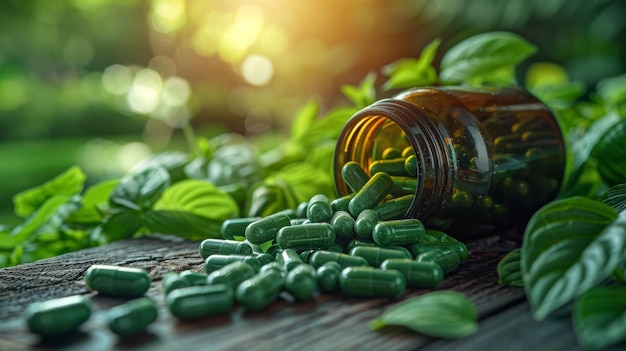 Herbal Supplements in Nature Generative AI