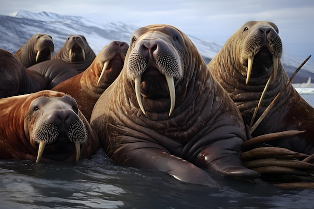 Herd Of Lying Walruses