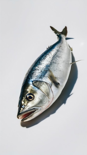 Herring fish isolated on white background