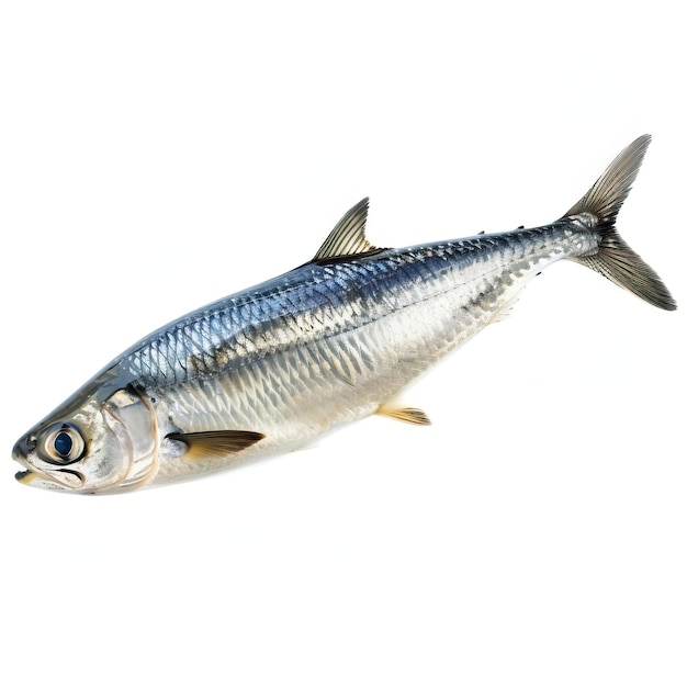 Herring fish isolated on a white background