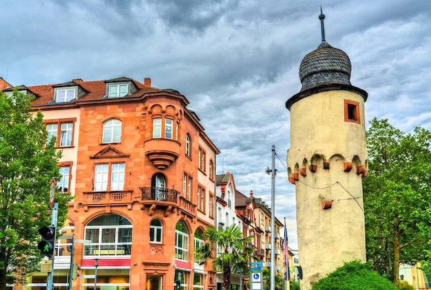 The herstallturm tower in aschaffenburg  bavaria germany