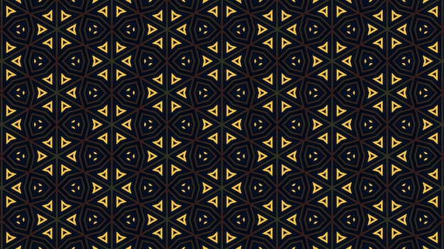 Hex Tech Abstract Seamless Pattern Tileable Background