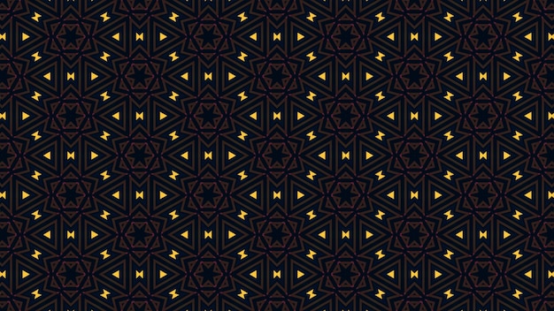 Hex Tech Abstract Seamless Pattern Tileable Background