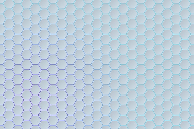 Hexagon Grid with Gradient Backlight Backgrounds