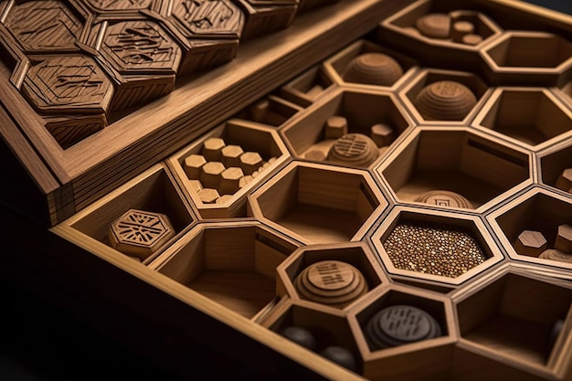 Hexagonal Compartments