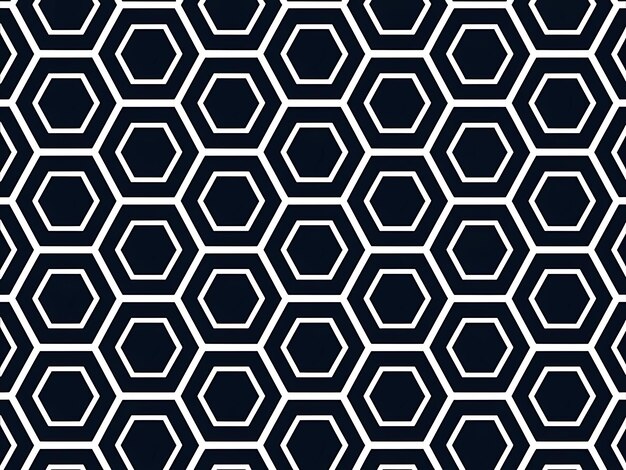 Hexagonal dark pattern background