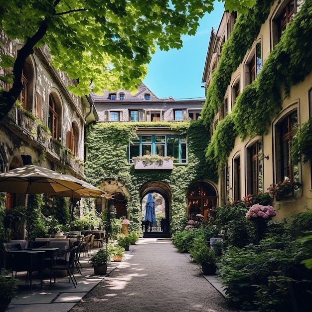 Hidden Gem in Zurich A Breathtaking Blend of Architecture and Greenery