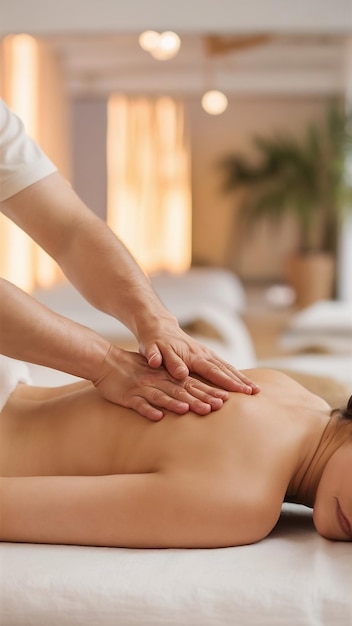 High angle therapist helping woman heal